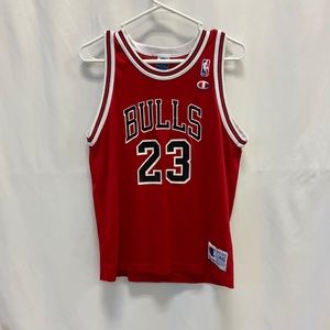 Champion Bulls Jordan jersey